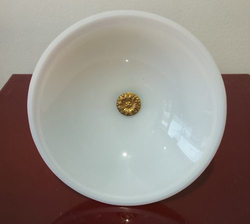 Tazza Schale Opalinglas Empire Frankreich um 1820