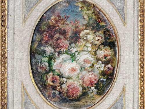 Alternative view of Narcisse Virgilio Díaz de la Peña 1807 – 1876  Paar Blumenstillleben Pendants - signiert