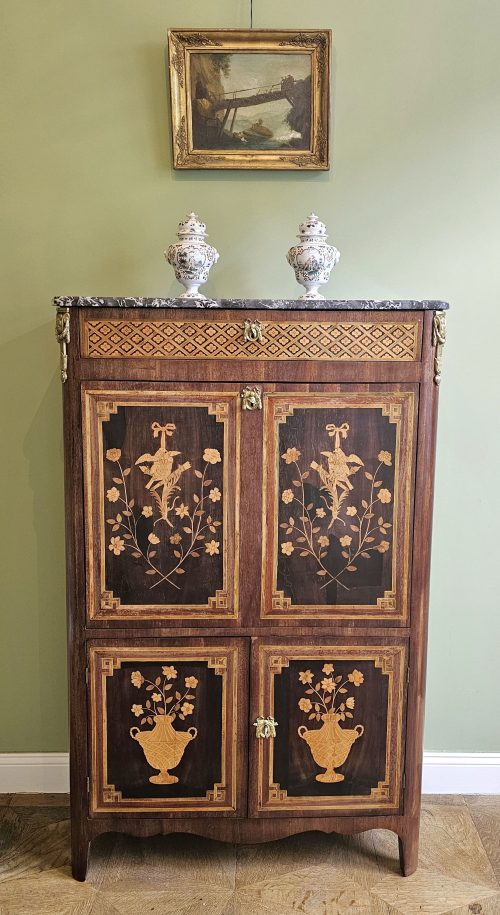 Sekretär Secrétaire à abattant Klassizismus Louis XVI Frankreich um 1780