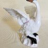 Schwan Porzellan Meissen um 1765 Modell von Johann Joachim Kaendler H. 11 cm