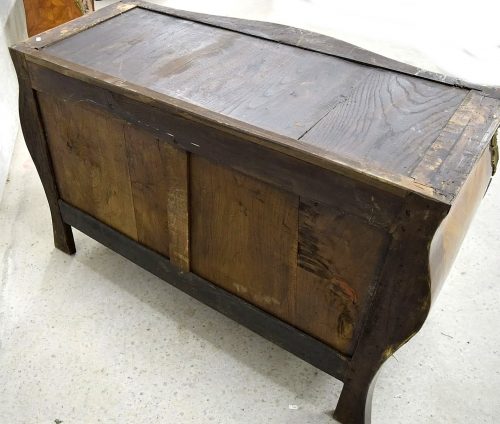 Kommode Rokoko Frankreich Louis XV um 1750 Jean-Charles Ellaume attr.  L. 129 cm, H. 84 cm, T. 64 cm – Bild 8