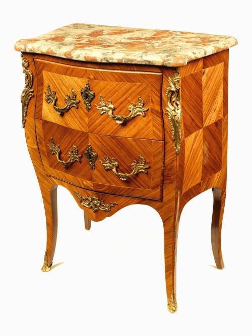 Alternative view of Kommode Rokoko Frankreich Louis XV Gestempelt L.BOUDIN um 1765