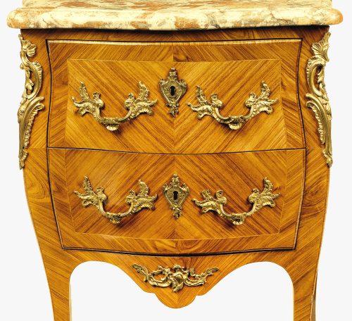 Kommode Rokoko Frankreich Louis XV Gestempelt L.BOUDIN um 1765 – Bild 3