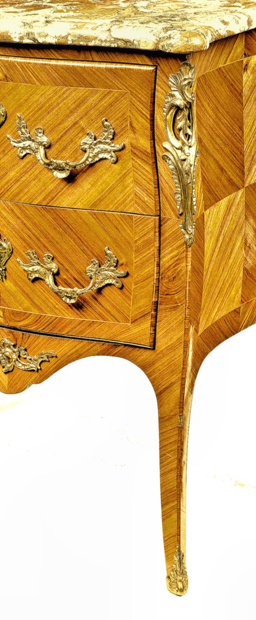 Kommode Rokoko Frankreich Louis XV Gestempelt L.BOUDIN um 1765 – Bild 4