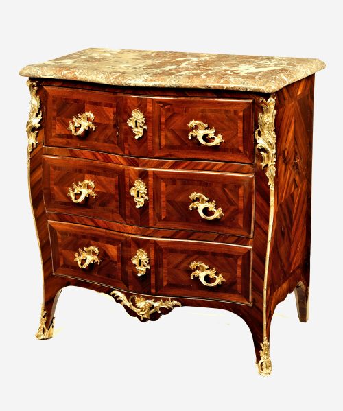 Kommode Rokoko Frankreich Louis XV um 1765 gestempelt N.A.LAPIE