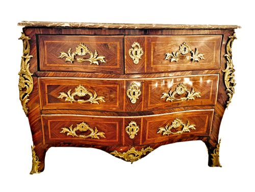 Kommode Rokoko Frankreich Louis XV um 1760 gestempelt J. SCHMITZ
