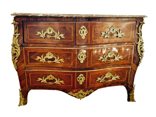 Kommode Rokoko Frankreich Louis XV um 1760 gestempelt J. SCHMITZ – Bild 8
