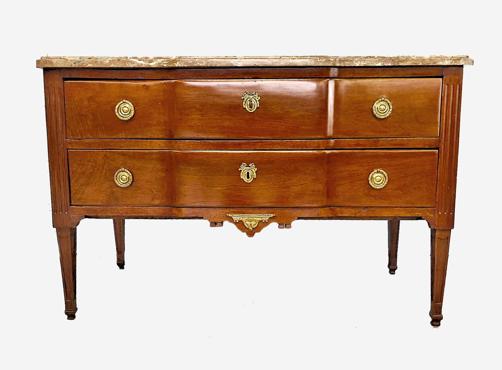 Kommode Klassizismus Frankreich Louis XVI Mahagoni um 1790 Joseph Canabas attr.
