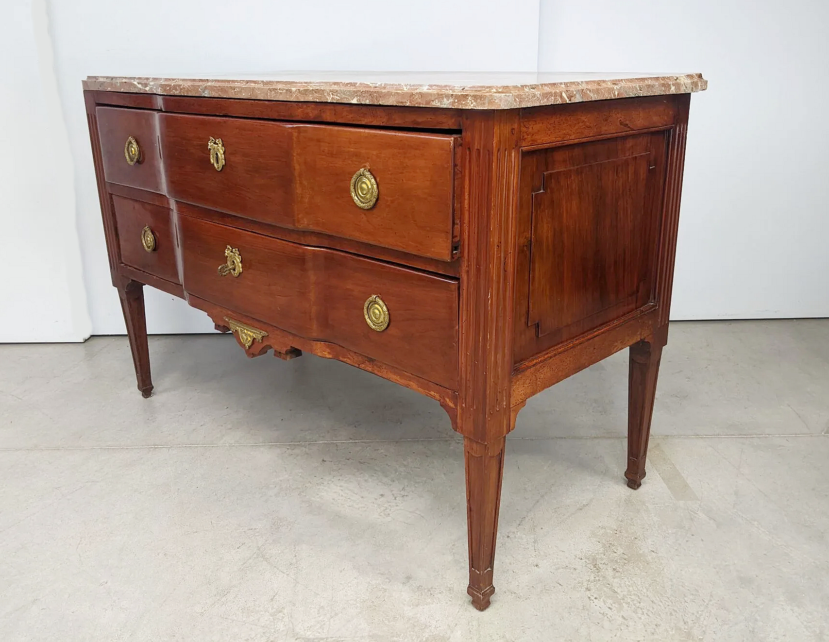 Kommode Klassizismus Frankreich Louis XVI Mahagoni um 1790 Joseph Canabas attr. – Bild 3