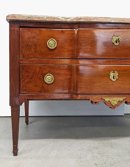 Kommode Klassizismus Frankreich Louis XVI Mahagoni um 1790 Joseph Canabas attr. – Bild 4