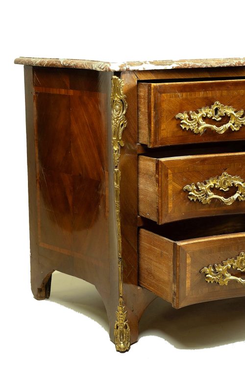 Kommode Rokoko Louis XV Frankreich um 1760 gestempelt D. GENTY  Denis Genty Maître 13.März 1754 – Bild 4
