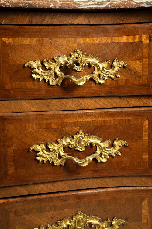 Kommode Rokoko Louis XV Frankreich um 1760 gestempelt D. GENTY  Denis Genty Maître 13.März 1754 – Bild 3