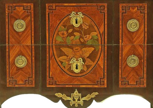 Kommode Rokoko Klassizismus Frankreich Transition Louis XVI Jacques Bircklé attr. – Bild 4