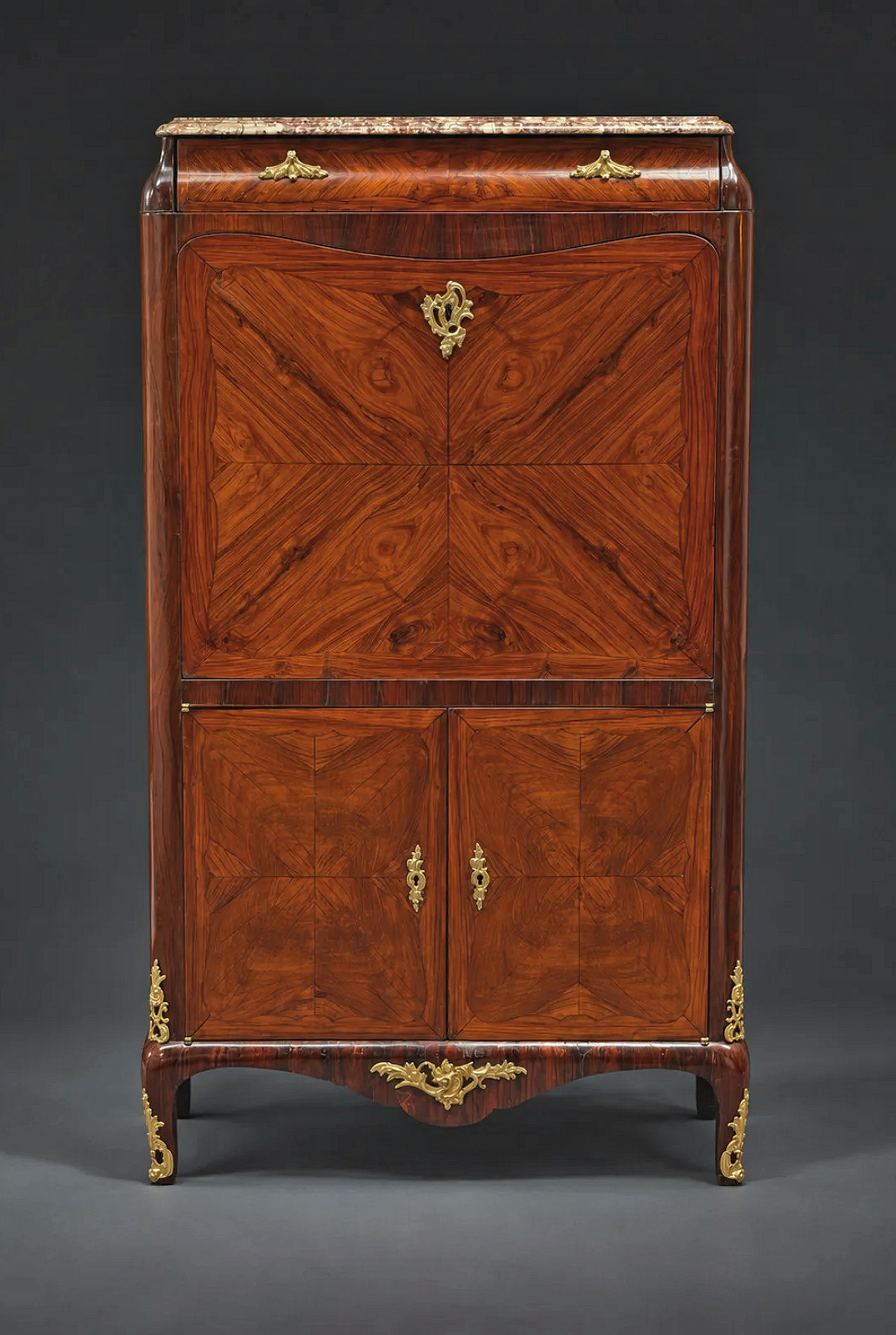 Sekretär Rokoko Frankreich Louis XV um 1750 Denis Genty attr. – Denis Genty Maître 13.März 1754